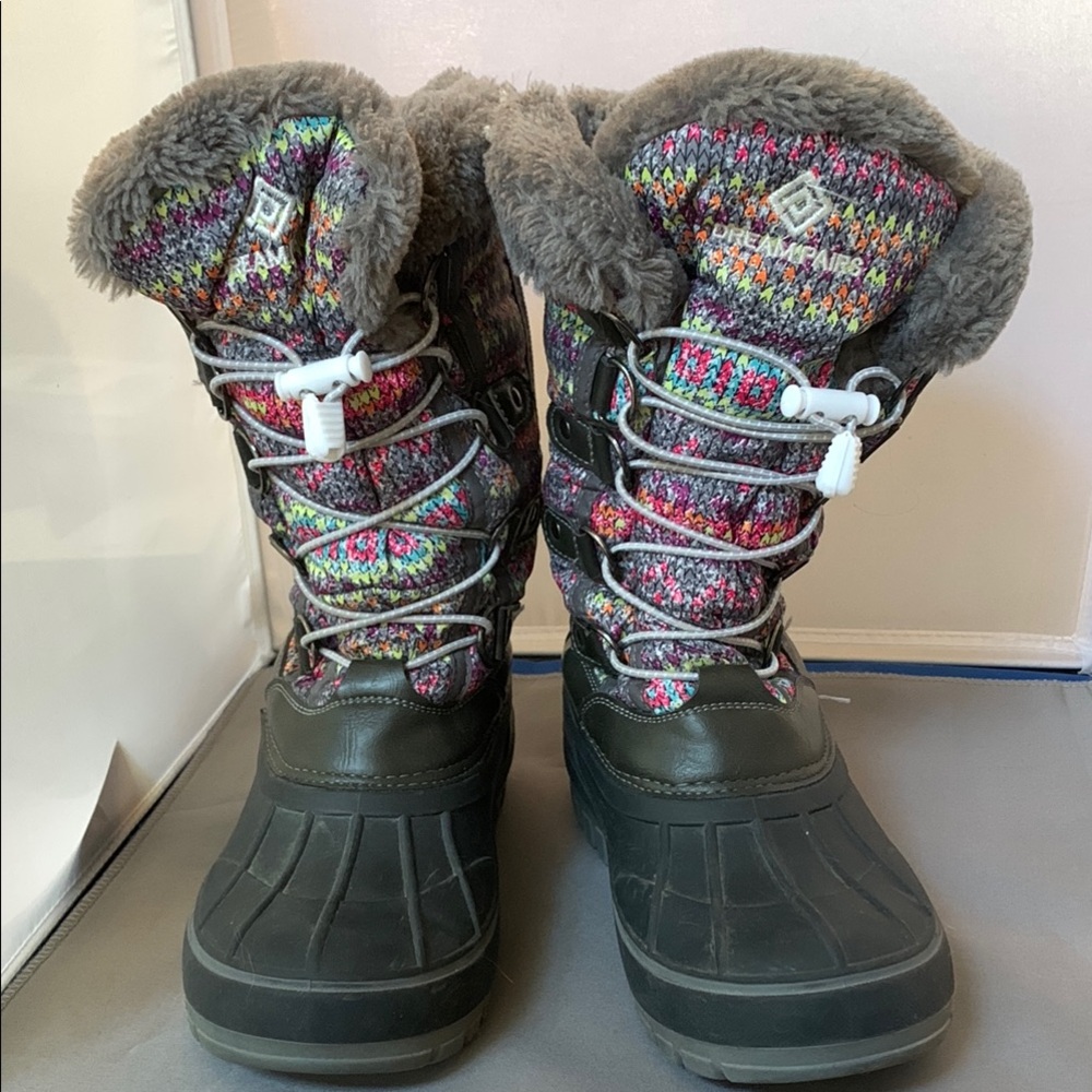 Dream Pairs Kids Multi-Color Winter Boots